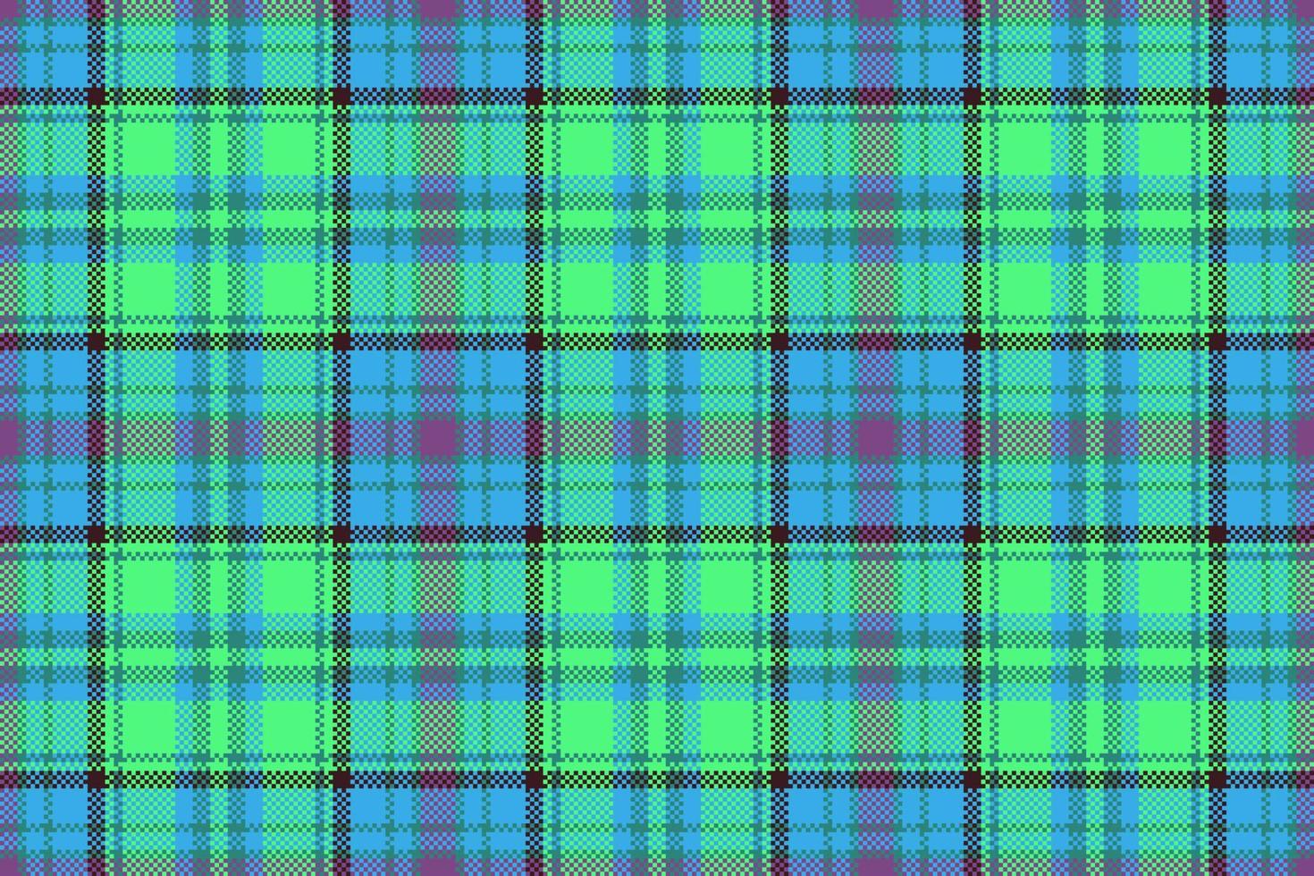 textur mönster kolla upp. pläd sömlös tartan. bakgrund tyg vektor textil.