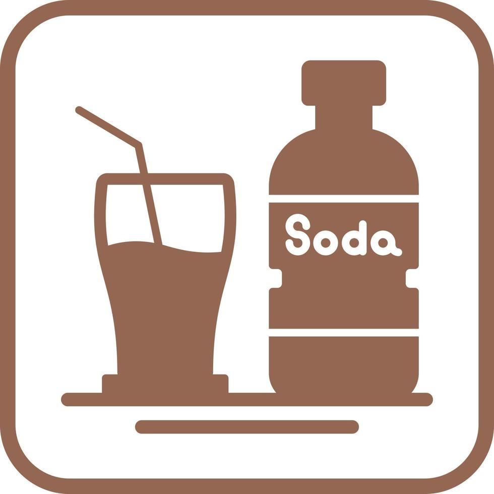 Soda-Vektor-Symbol vektor