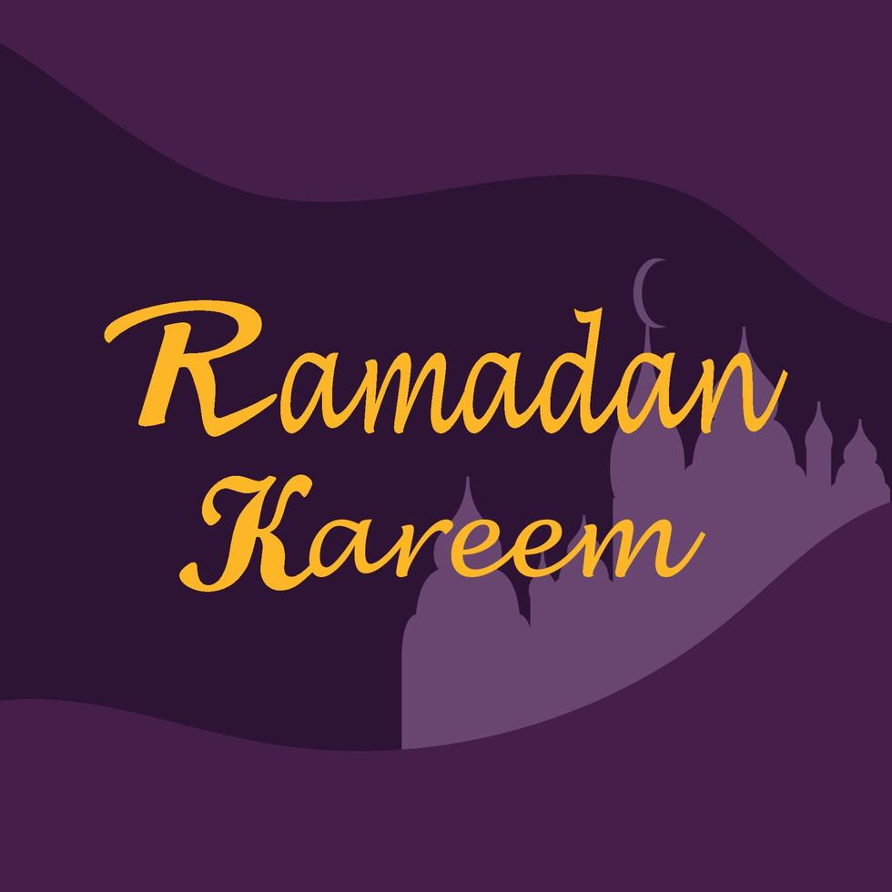 ramadan kareem affisch bakgrund vektor illustration design hälsning kort. social media posta mall Ramadhan mubarak. Lycklig helig ramadan. de månad av fasta för muslims