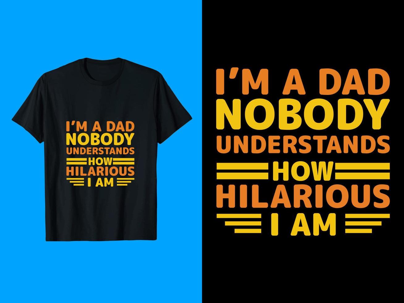 Papa niemand Typografie, Vektor, T-Shirt Design vektor