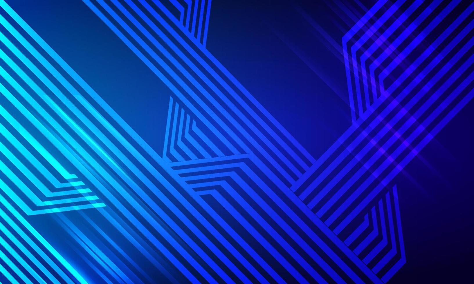 modern dynamisch Design Vorlage Hintergrund. abstrakt Blau Technologie Hintergrund Vektor