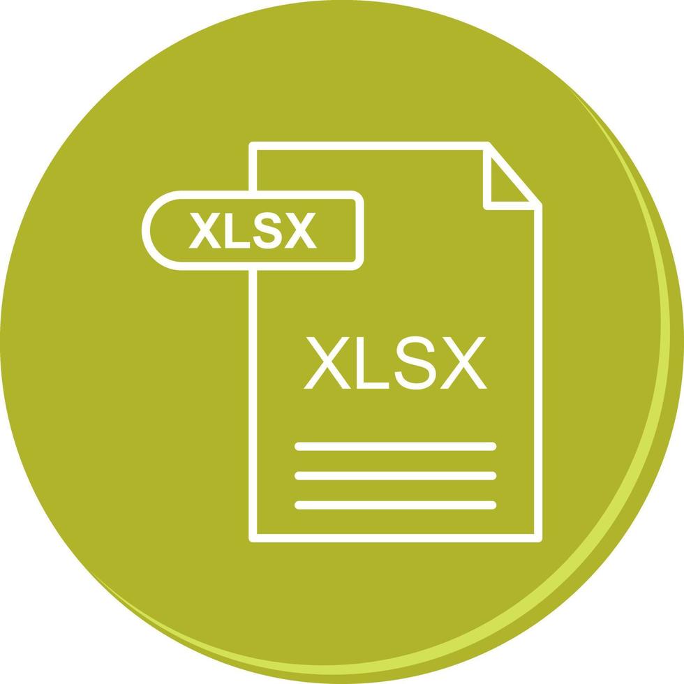 xlsx-Vektorsymbol vektor