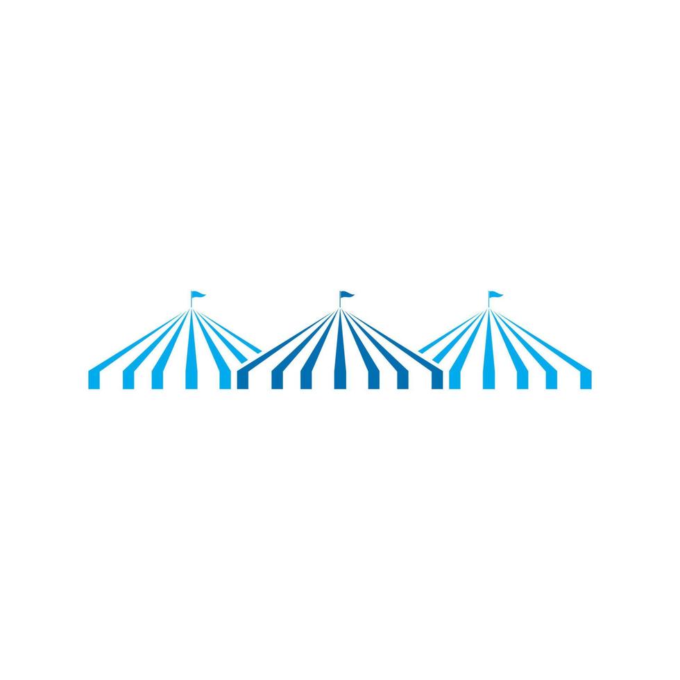 cirkus logotyp ,enkel cirkus logotyp vektor ikon illustration