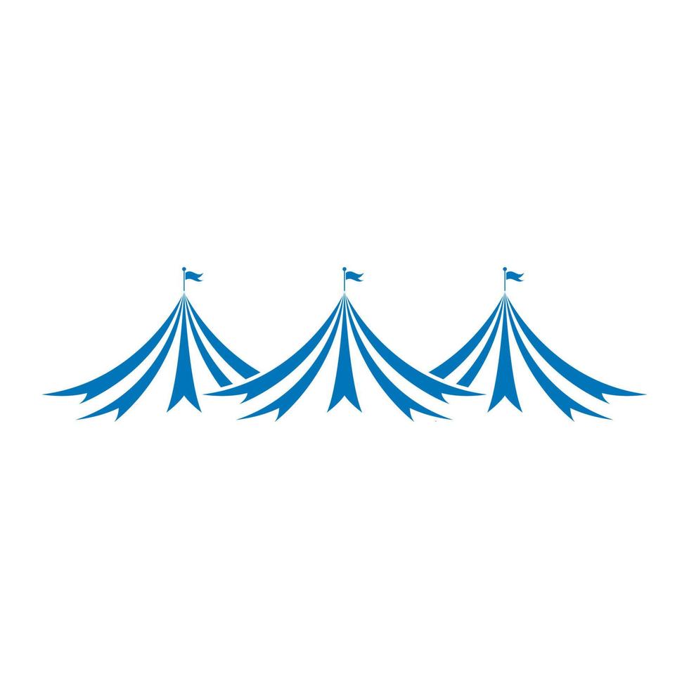 Zirkus Logo ,einfach Zirkus Logo Vektor Symbol Illustration