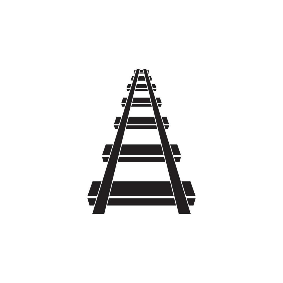 järnväg logotyp , vektor ikon illustration