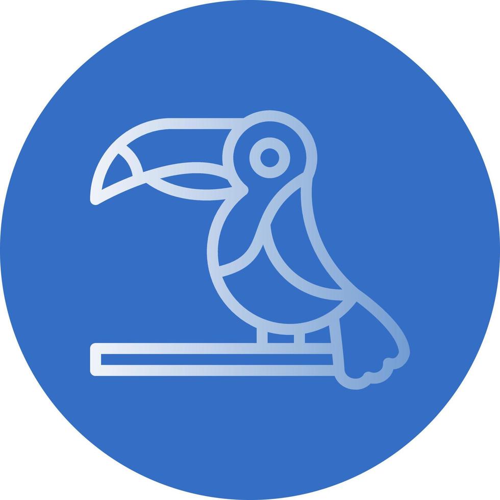 toucan vektor ikon design