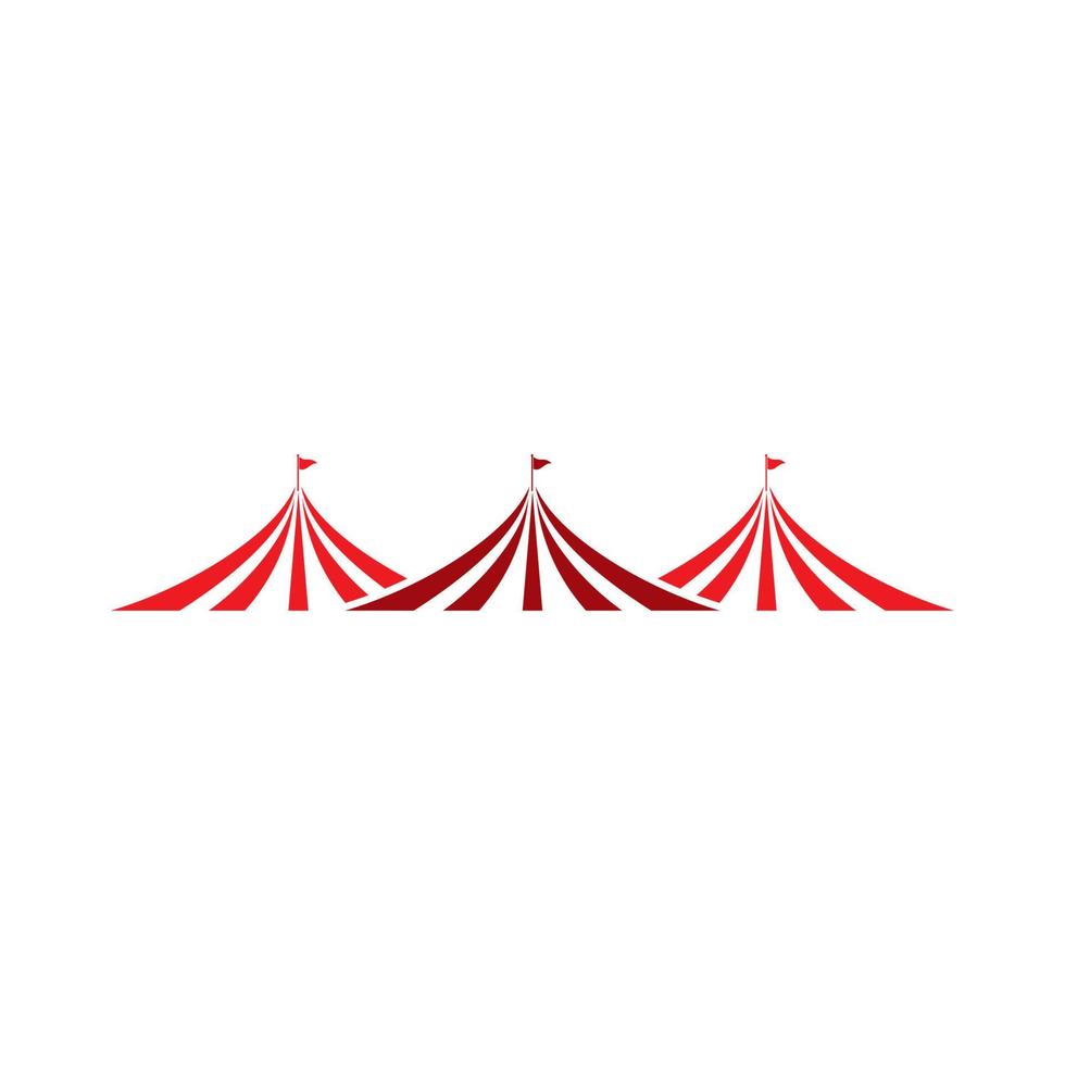 cirkus logotyp ,enkel cirkus logotyp vektor ikon illustration