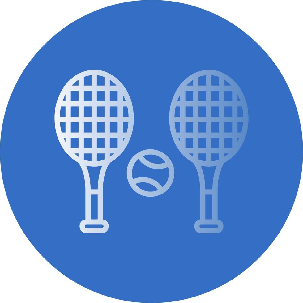 Tennis-Vektor-Icon-Design vektor