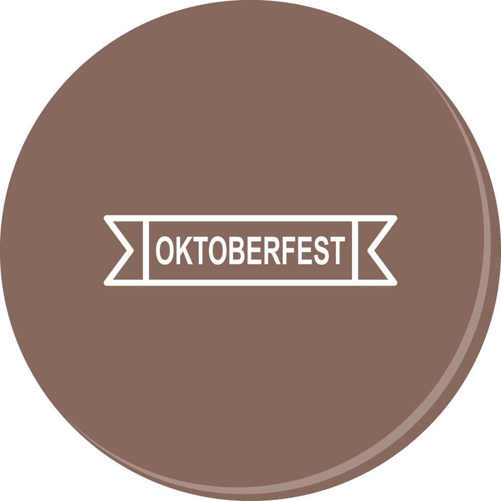 Oktoberfest-Banner-Vektor-Symbol vektor