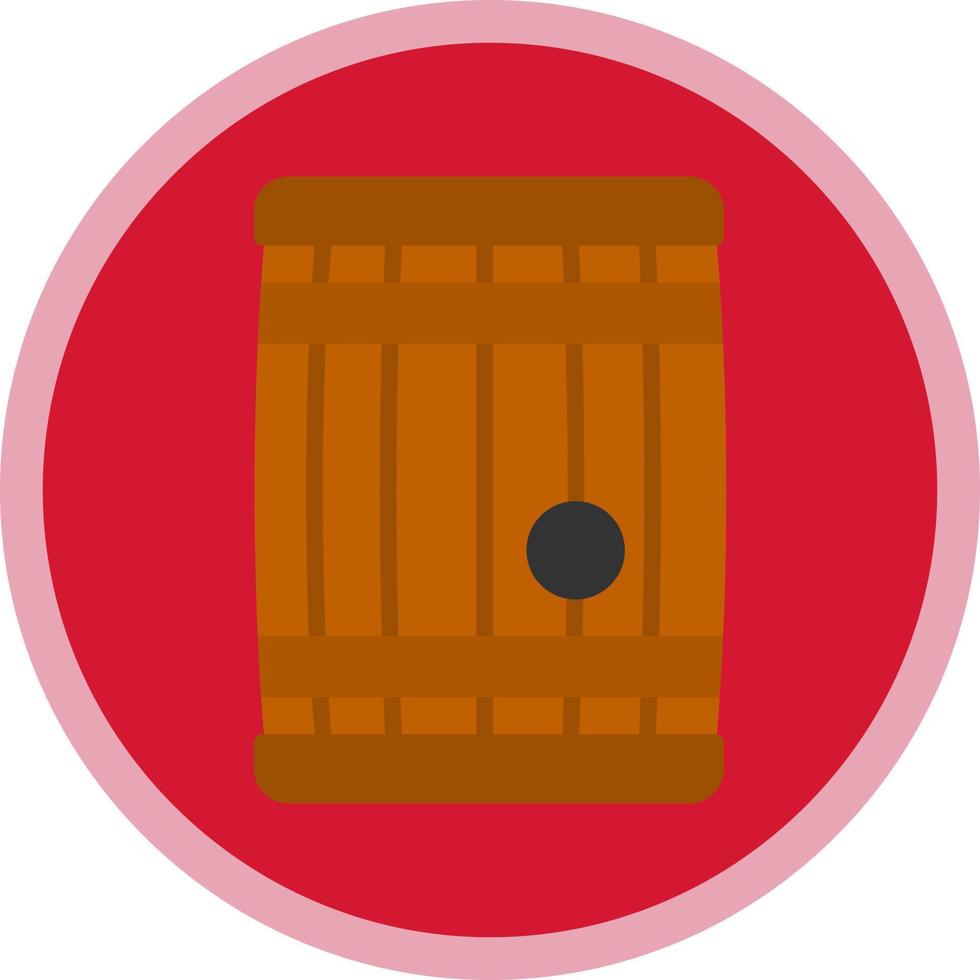 Barrel-Vektor-Icon-Design vektor