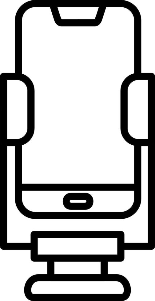 Smartphone Stand Vektor Symbol