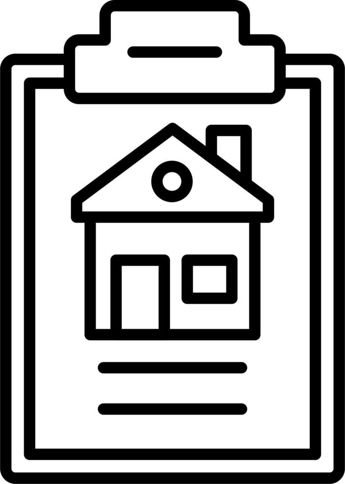 Haus Vorschau Vektor Symbol