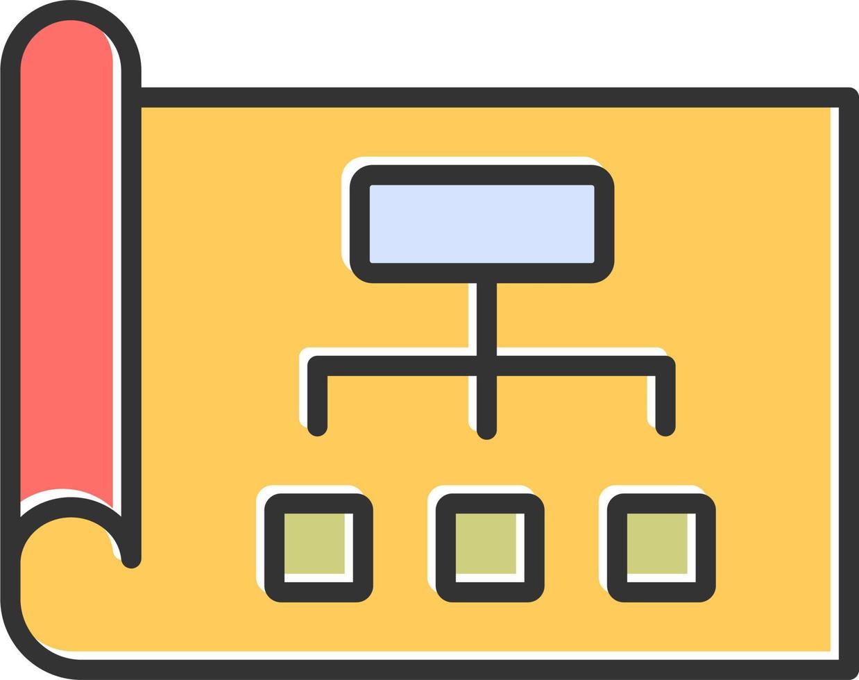 wöchentlich Arbeit Planer Vektor Symbol