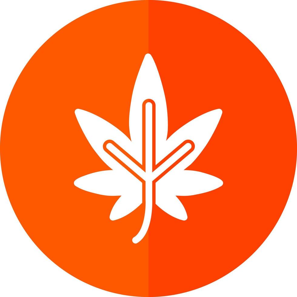 Cannabis-Vektor-Icon-Design vektor