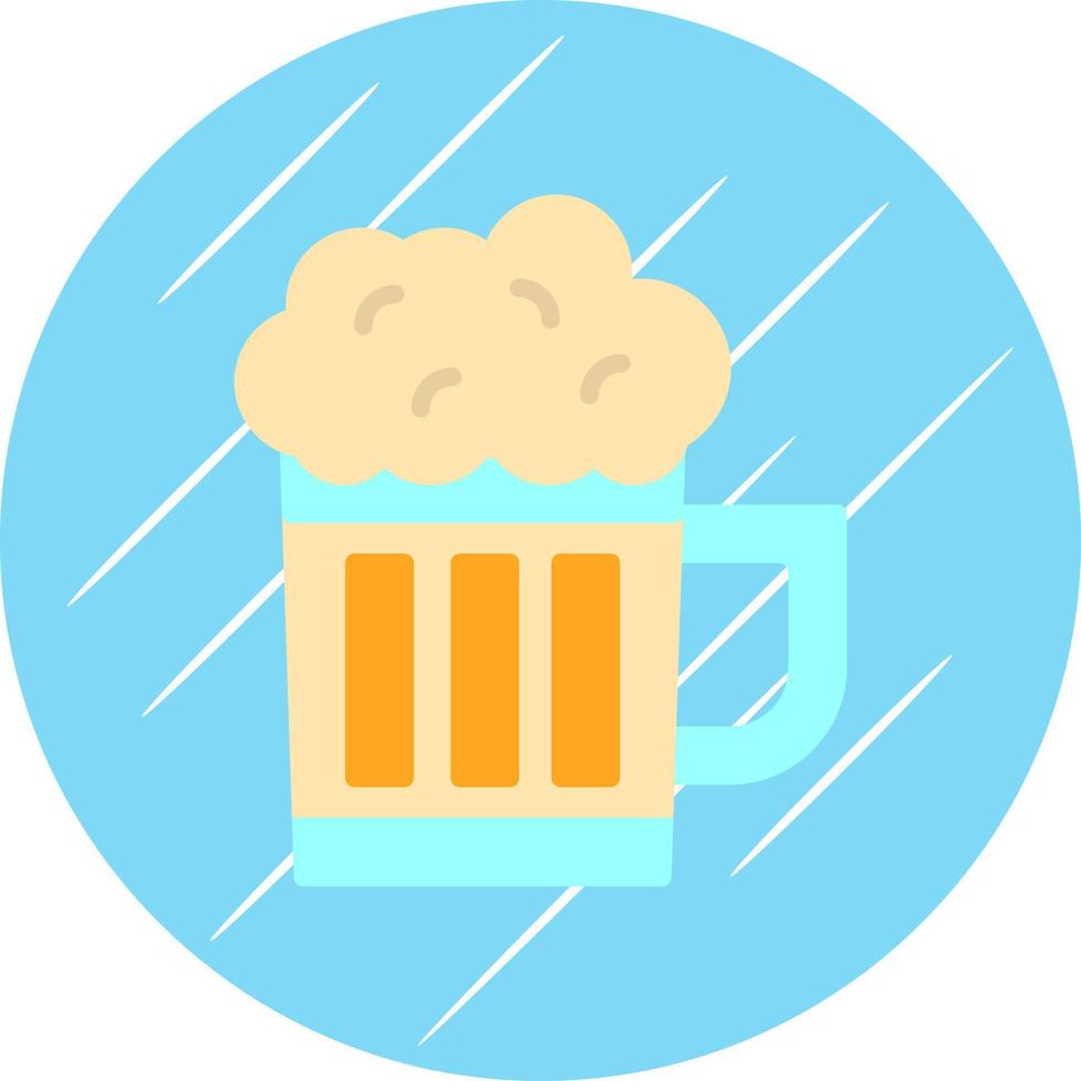 Bier-Vektor-Icon-Design vektor