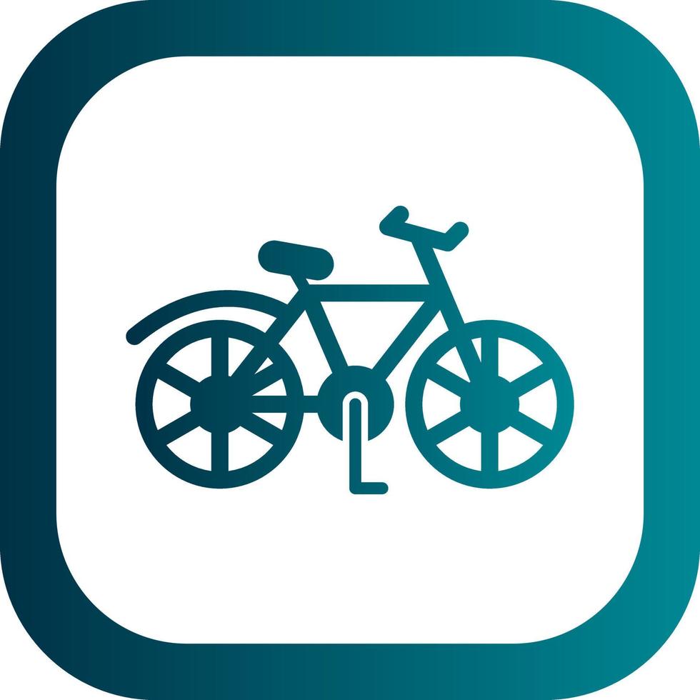 Fahrrad-Vektor-Icon-Design vektor