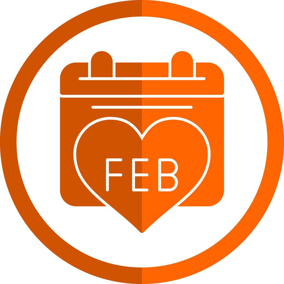 Valentinstag-Vektor-Icon-Design vektor