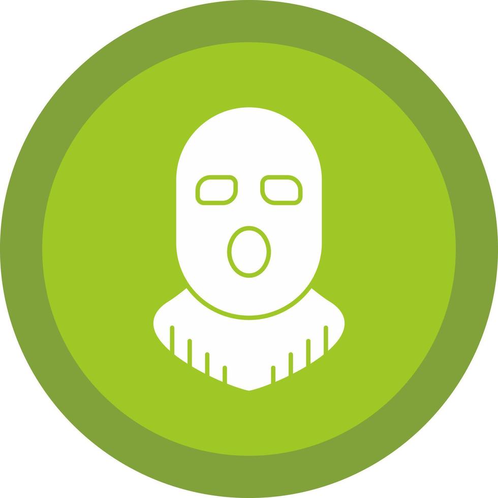 Balaclava-Vektor-Icon-Design vektor