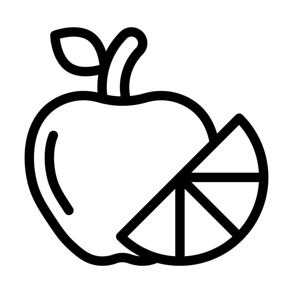 Obst-Icon-Design vektor