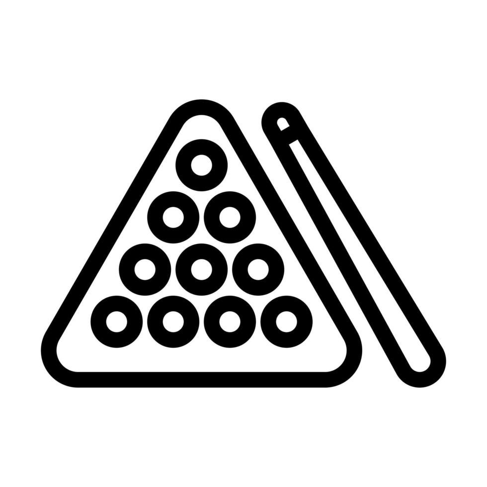 Billard-Icon-Design vektor