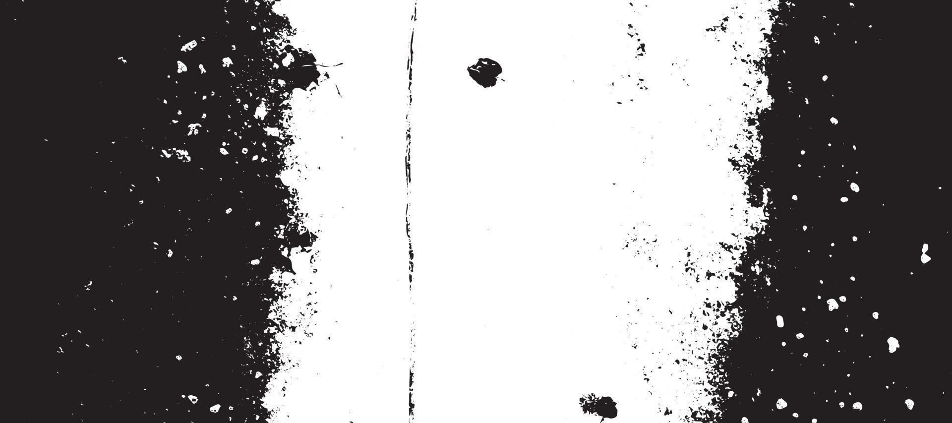 grunge textur effekt. bedrövad täcka över grov texturerat. abstrakt årgång svartvit. svart isolerat på vit bakgrund. grafisk design element halvton stil begrepp för baner, flygblad, affisch vektor