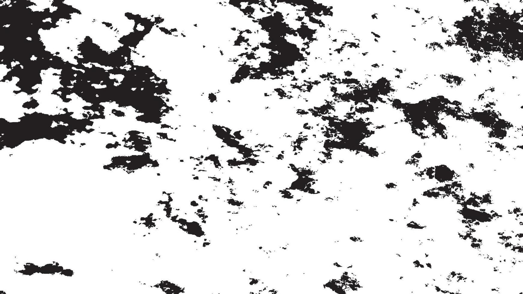 beunruhigte Overlay-Textur, Grunge-Hintergrund schwarz-weiß abstrakt, Vektor-beunruhigter Schmutz, Textur von Spänen, Rissen, Kratzern, Schrammen, Staub, Schmutz. vektor