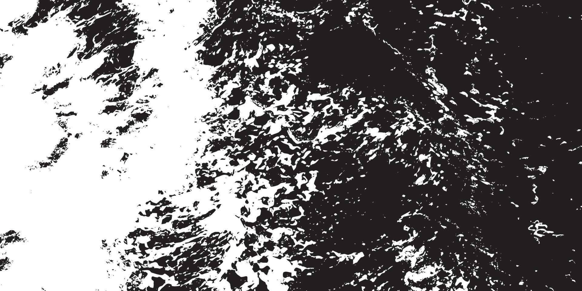 Grunge Textur Wirkung. betrübt Overlay Rau strukturiert. abstrakt Jahrgang einfarbig. schwarz isoliert auf Weiß Hintergrund. Grafik Design Element Halbton Stil Konzept zum Banner, Flyer, Poster vektor