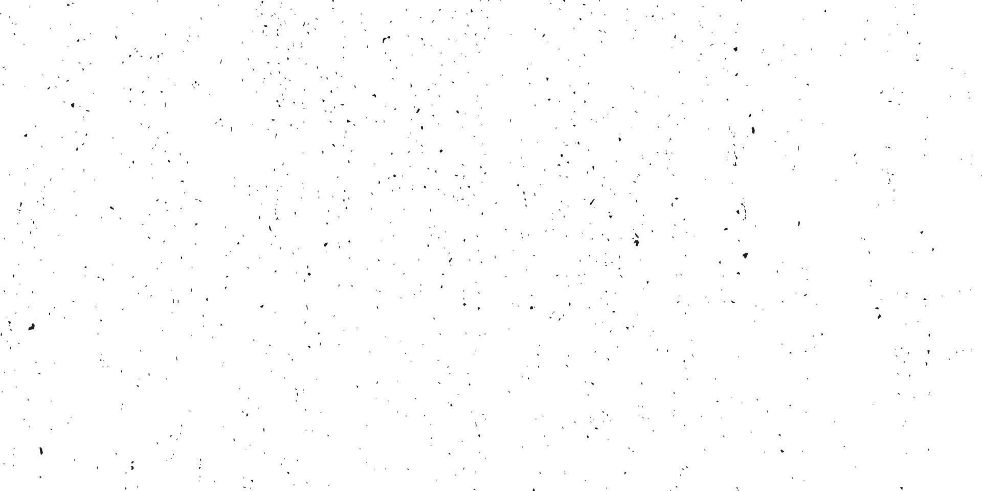 beunruhigte Overlay-Textur, Grunge-Hintergrund schwarz-weiß abstrakt, Vektor-beunruhigter Schmutz, Textur von Spänen, Rissen, Kratzern, Schrammen, Staub, Schmutz. vektor