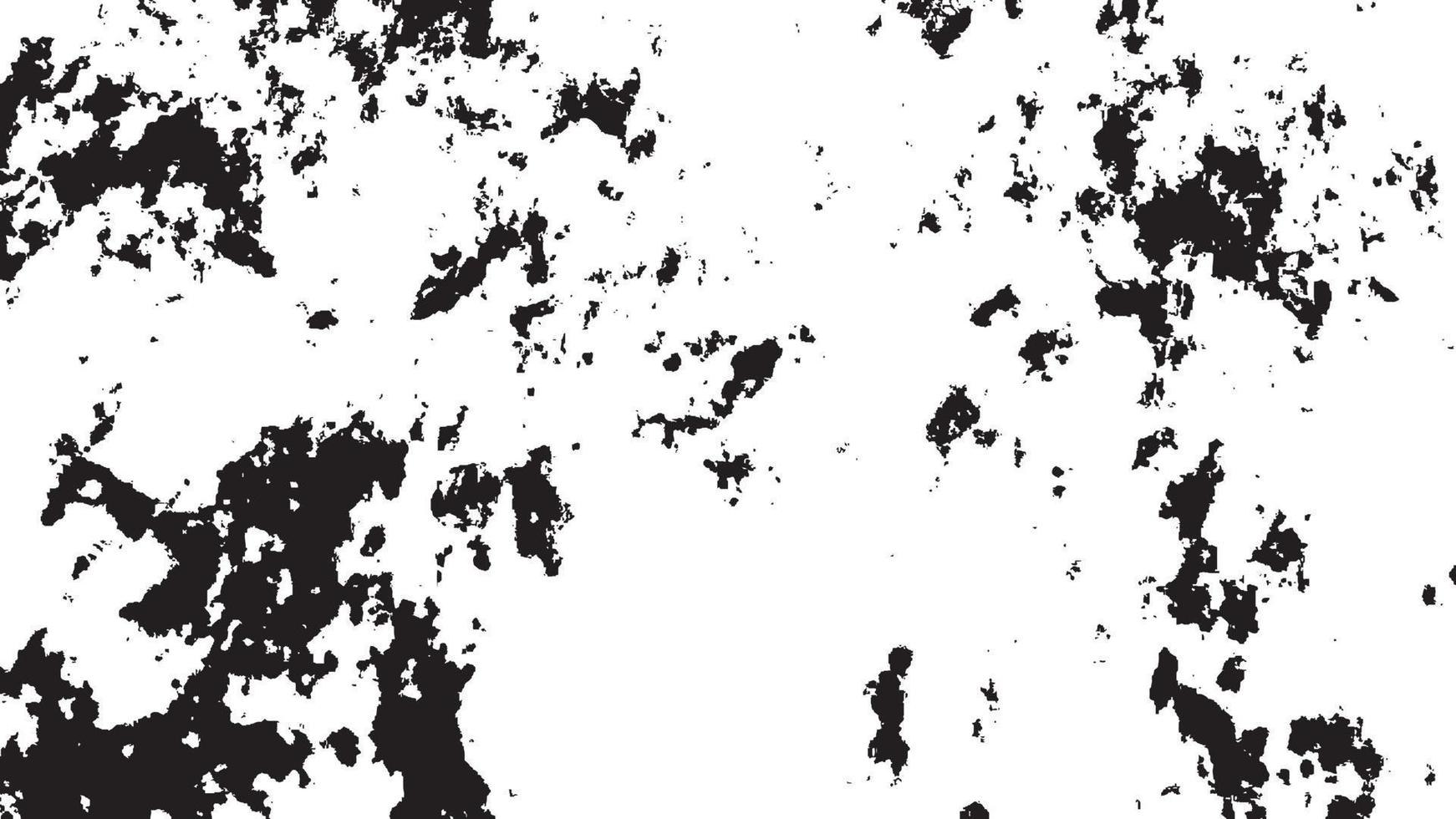 beunruhigte Overlay-Textur, Grunge-Hintergrund schwarz-weiß abstrakt, Vektor-beunruhigter Schmutz, Textur von Spänen, Rissen, Kratzern, Schrammen, Staub, Schmutz. vektor