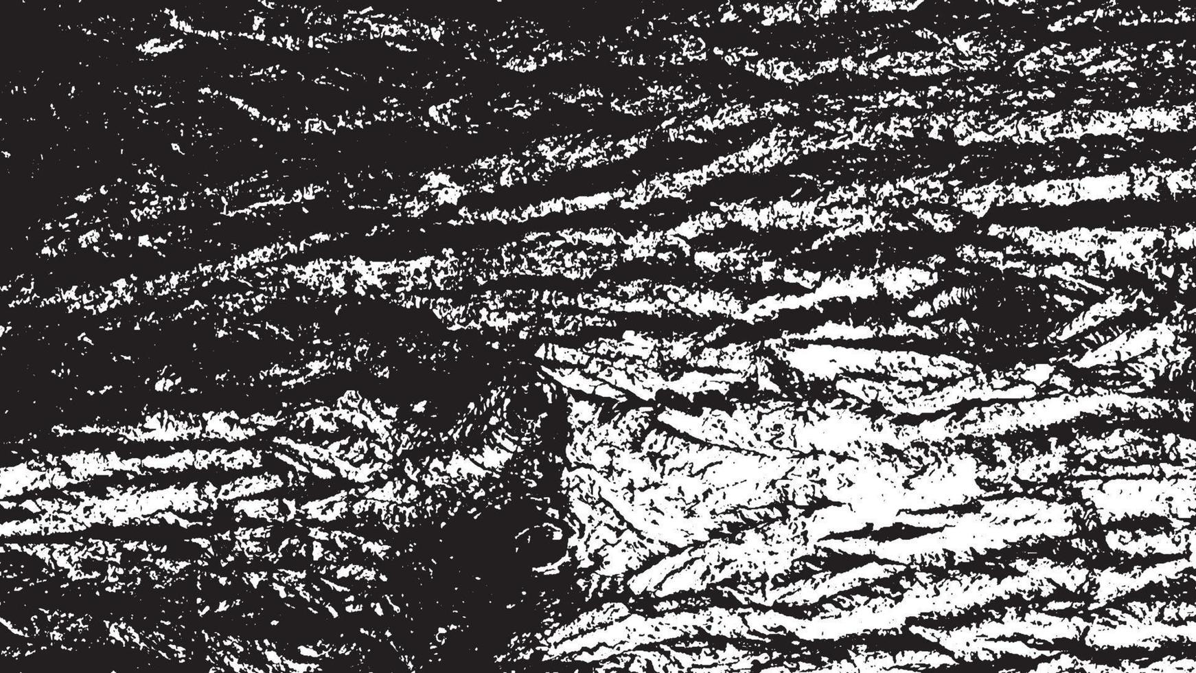 beunruhigte Overlay-Textur, Grunge-Hintergrund schwarz-weiß abstrakt, Vektor-beunruhigter Schmutz, Textur von Spänen, Rissen, Kratzern, Schrammen, Staub, Schmutz. vektor