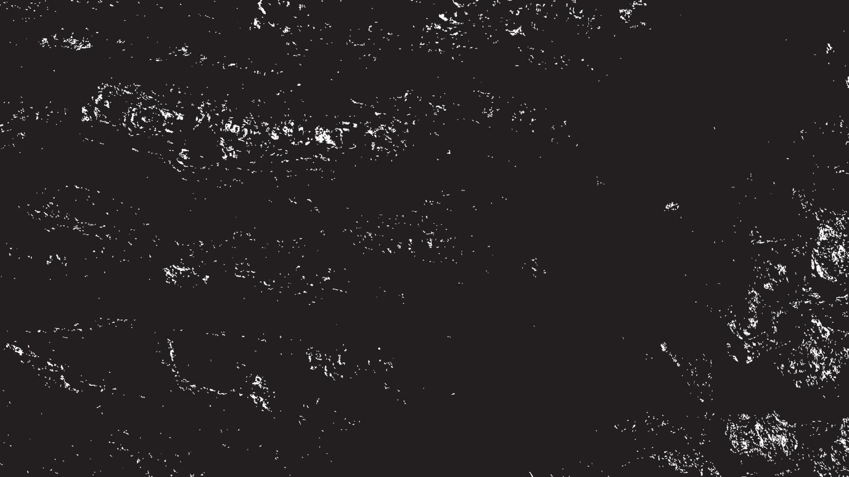 beunruhigte Overlay-Textur, Grunge-Hintergrund schwarz-weiß abstrakt, Vektor-beunruhigter Schmutz, Textur von Spänen, Rissen, Kratzern, Schrammen, Staub, Schmutz. vektor