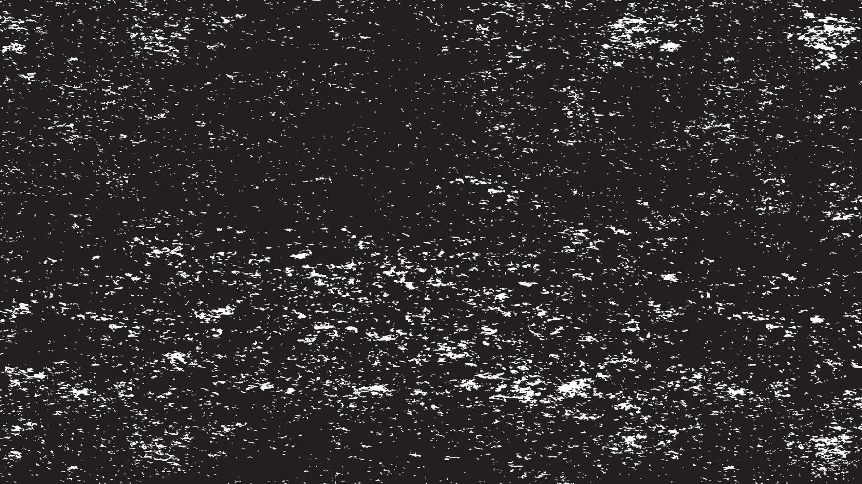 beunruhigte Overlay-Textur, Grunge-Hintergrund schwarz-weiß abstrakt, Vektor-beunruhigter Schmutz, Textur von Spänen, Rissen, Kratzern, Schrammen, Staub, Schmutz. vektor