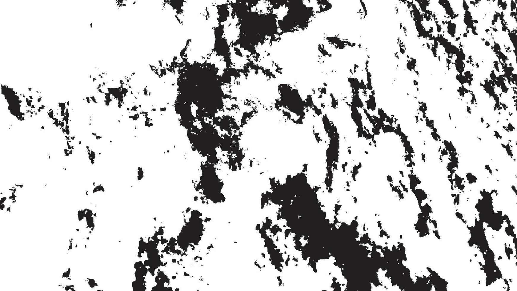 beunruhigte Overlay-Textur, Grunge-Hintergrund schwarz-weiß abstrakt, Vektor-beunruhigter Schmutz, Textur von Spänen, Rissen, Kratzern, Schrammen, Staub, Schmutz. vektor