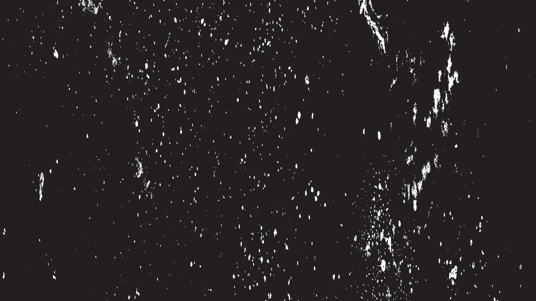 beunruhigte Overlay-Textur, Grunge-Hintergrund schwarz-weiß abstrakt, Vektor-beunruhigter Schmutz, Textur von Spänen, Rissen, Kratzern, Schrammen, Staub, Schmutz. vektor