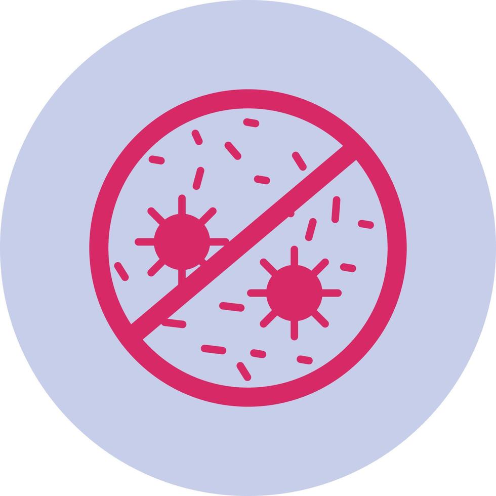 antibakteriell Vektor Symbol