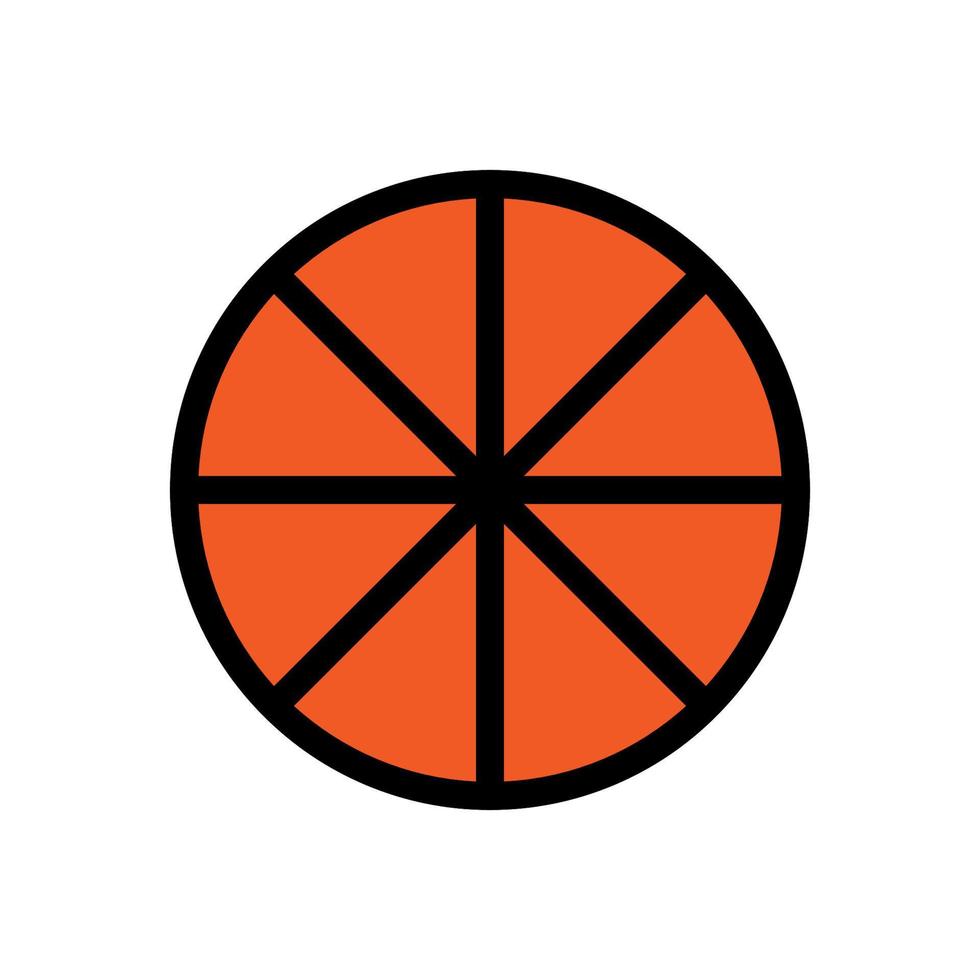 orange ikon linje isolerat på vit bakgrund. svart platt tunn ikon på modern översikt stil. linjär symbol och redigerbar stroke. enkel och pixel perfekt stroke vektor illustration