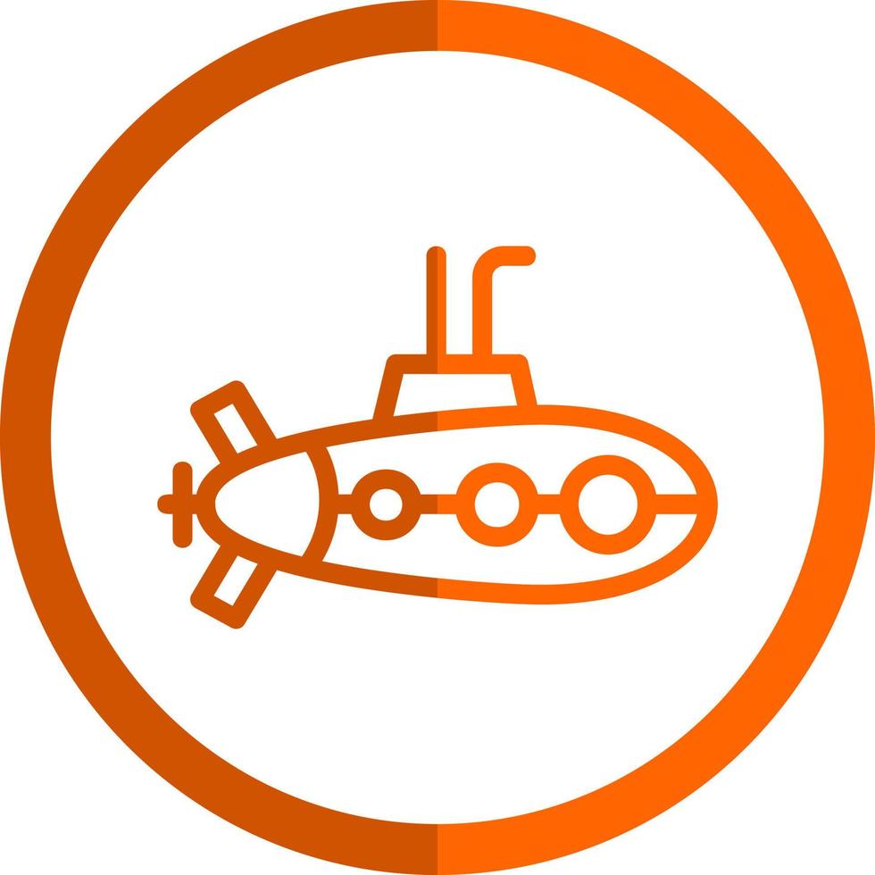 U-Boot-Vektor-Icon-Design vektor