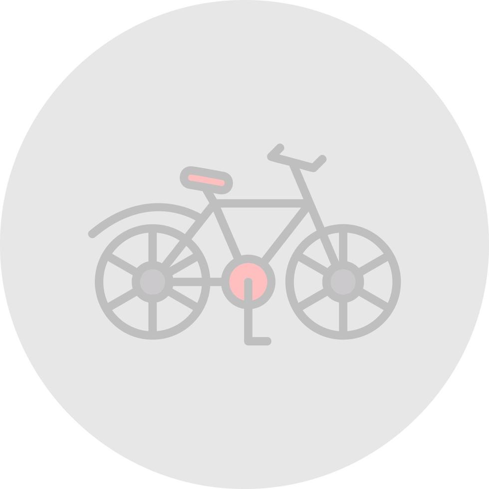 Fahrrad-Vektor-Icon-Design vektor