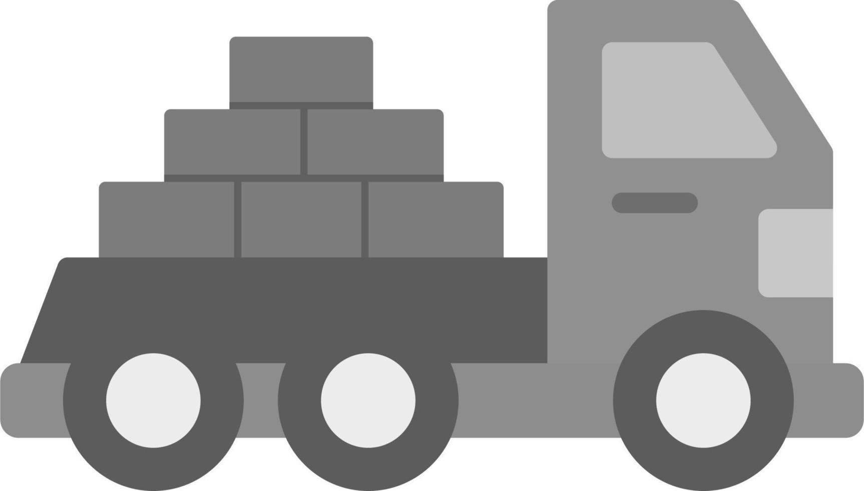 Logistik Lieferung LKW Vektor Symbol
