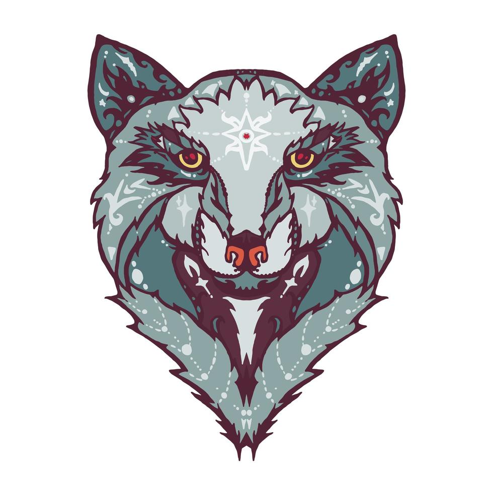 Wildwolf Tattoo vektor