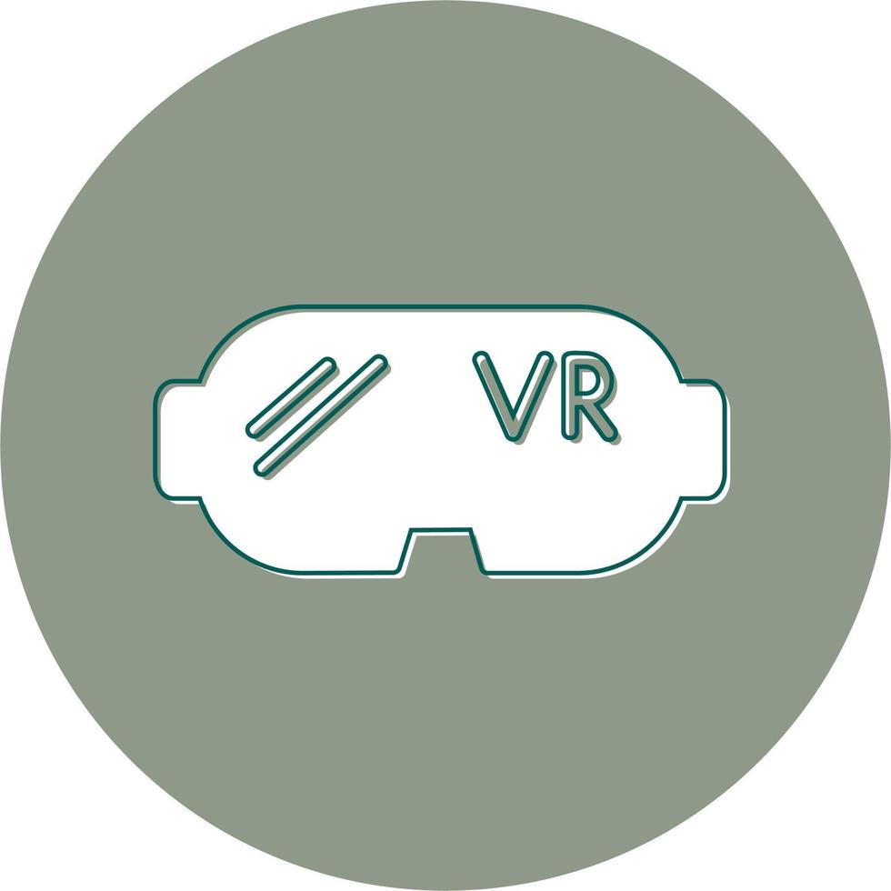 VR-Brille-Vektorsymbol vektor