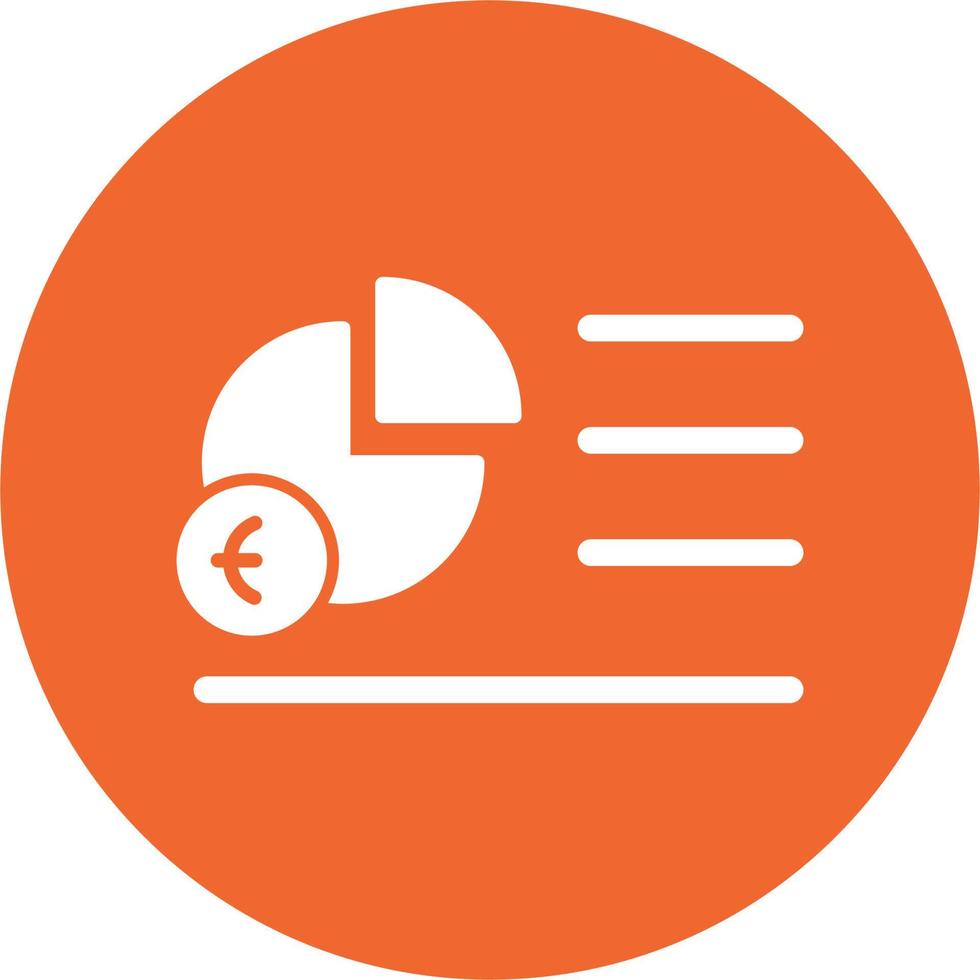 Portion Kuchen Diagramm Vektor Symbol