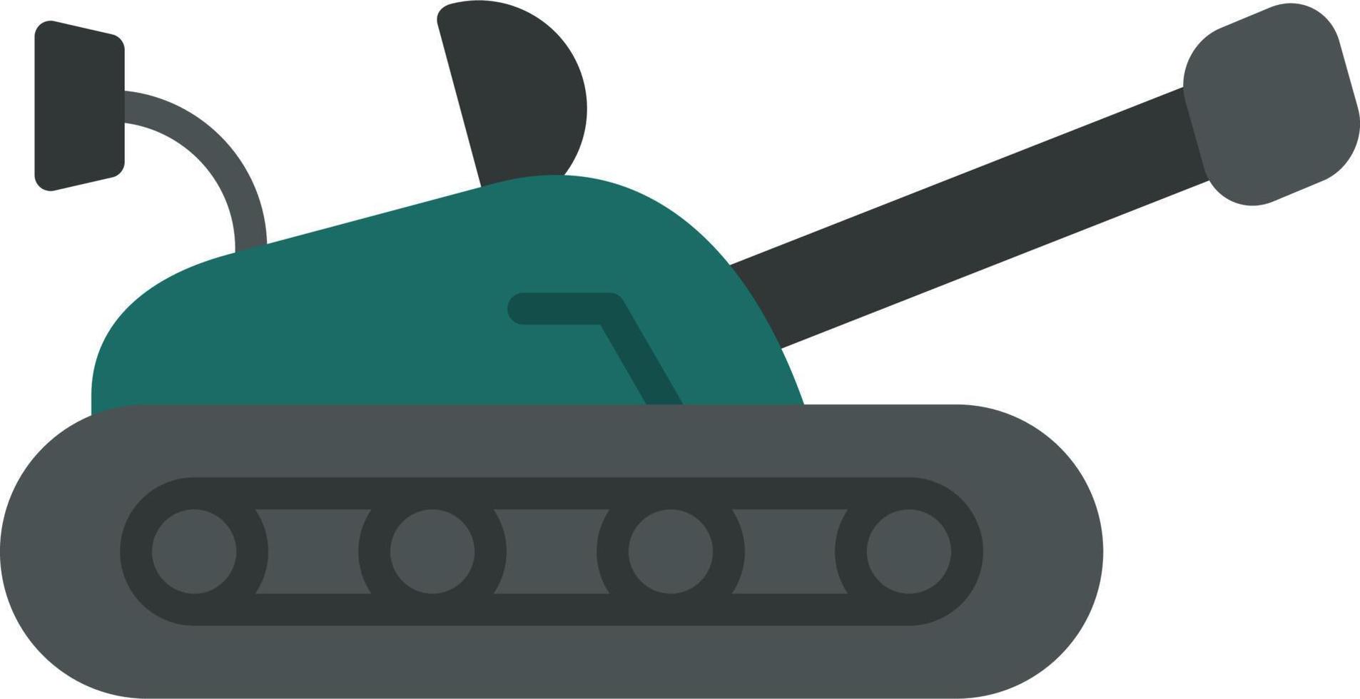 Tank-Vektor-Symbol vektor