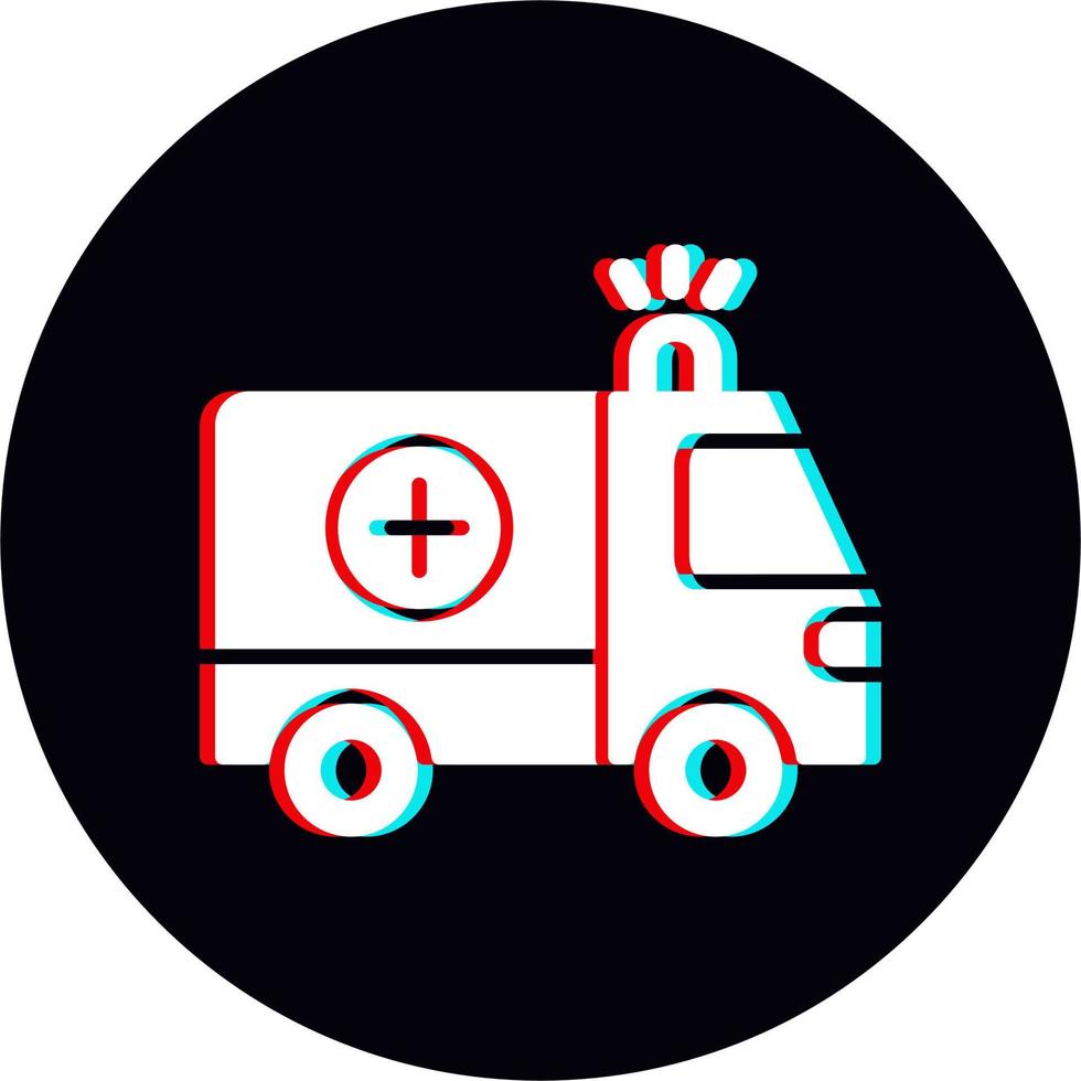 Krankenwagen-Vektor-Symbol vektor