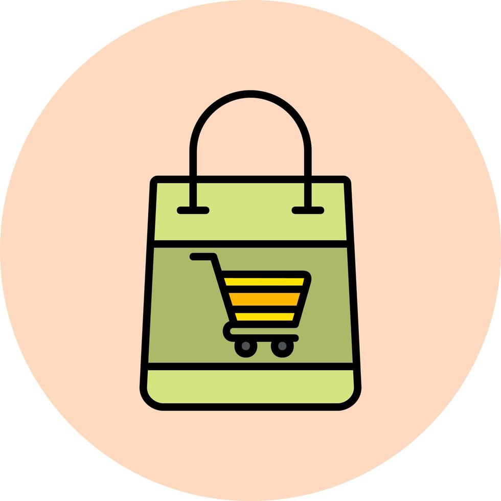 Lieferung Tasche Vektor Symbol