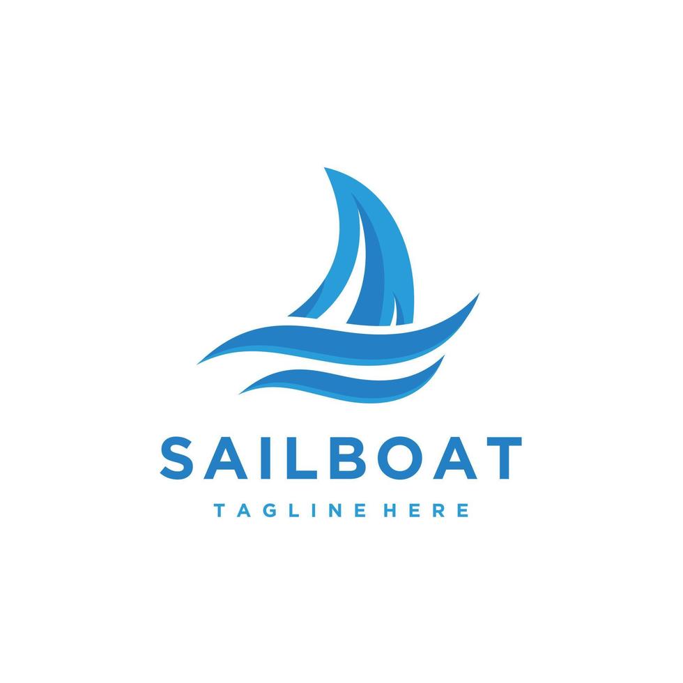 segla båt minimalistisk logotyp design. dhow eller fartyg logotyp design inspiration vektor. traditionell segelbåt illustration vektor