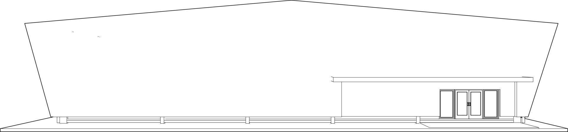 3d illustration av byggnad projekt vektor