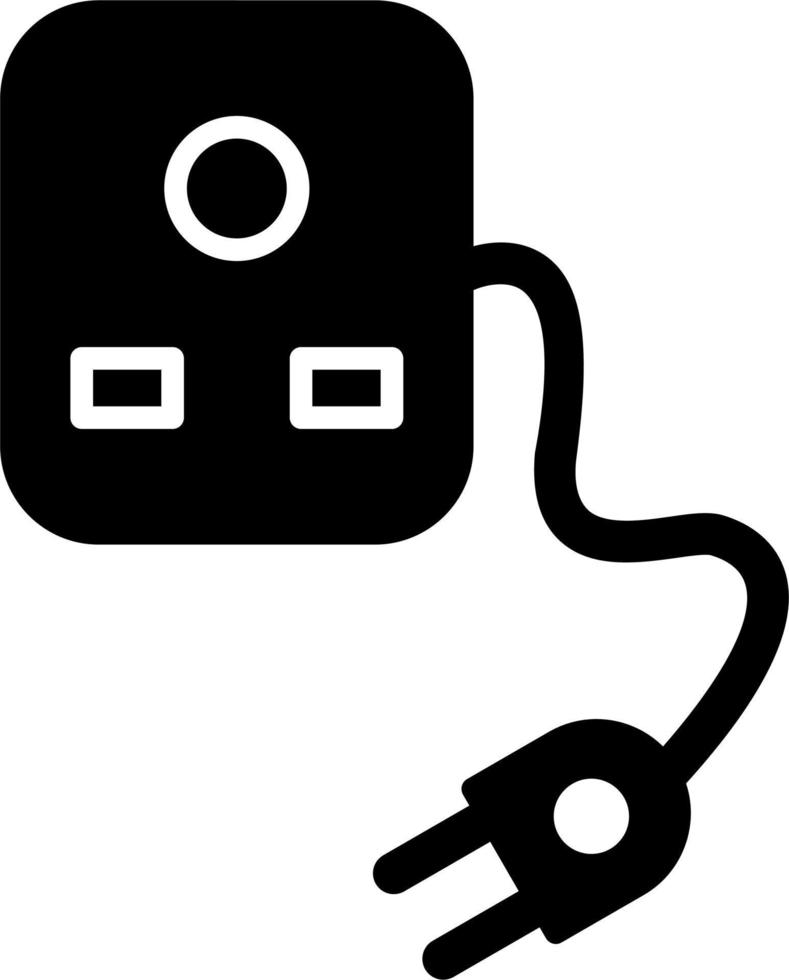 Plug-and-Socket-Vektorsymbol vektor
