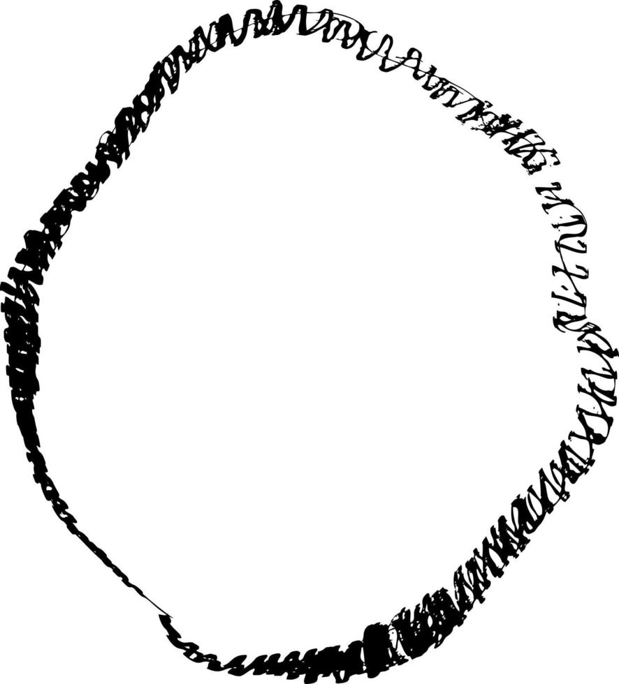 Kreis von abstrakt Form. vektor