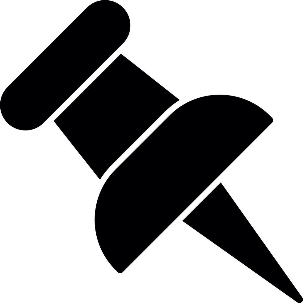 tryckstift vektor ikon